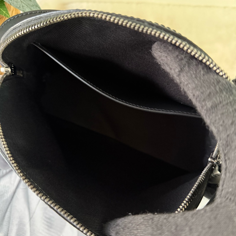 GG Ophidia 牛仔布貝殼包(黑灰色)-6