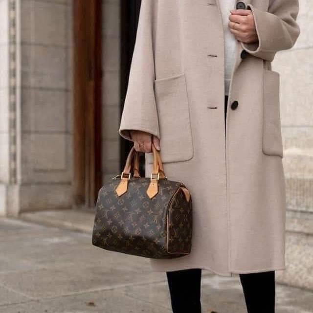 LV Speedy 25 cm🎀現品實拍 🎀 Vintage 波士頓包~二手品（不議價)-5