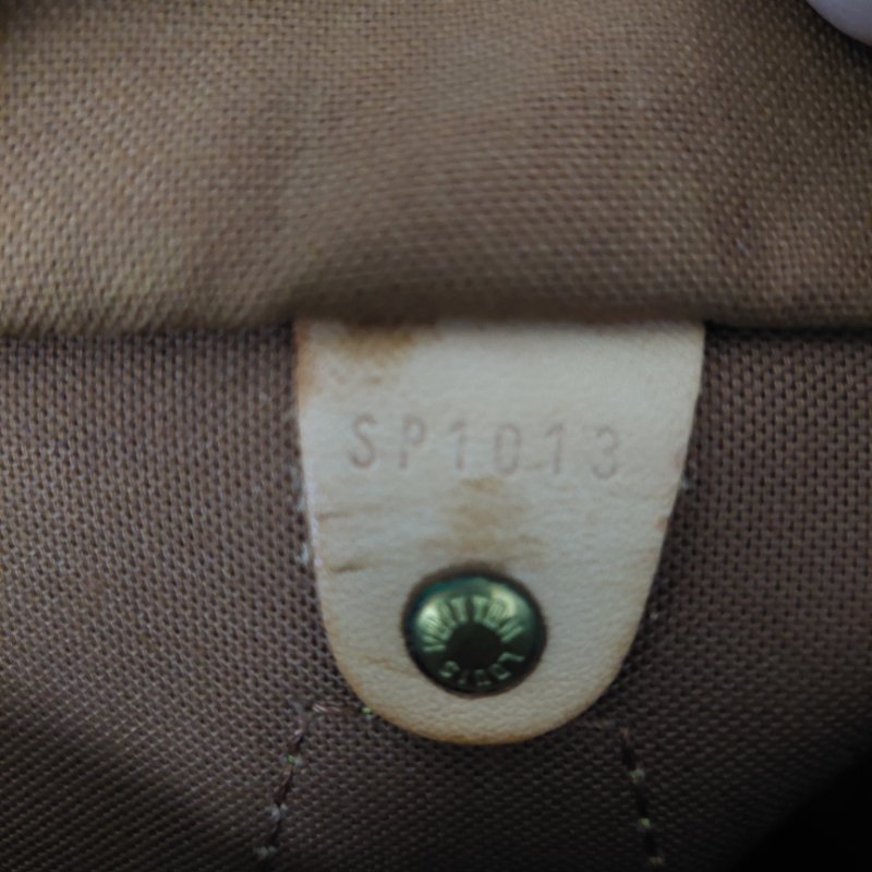 LV Speedy 25 cm🎀現品實拍 🎀 Vintage 波士頓包~二手品（不議價)-66