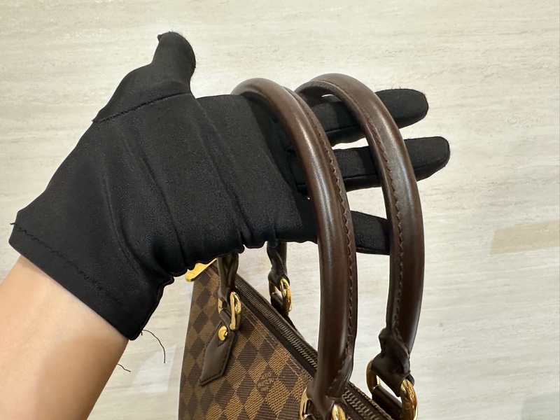 LV 咖格金釦Saleya PM手提包N51183-2