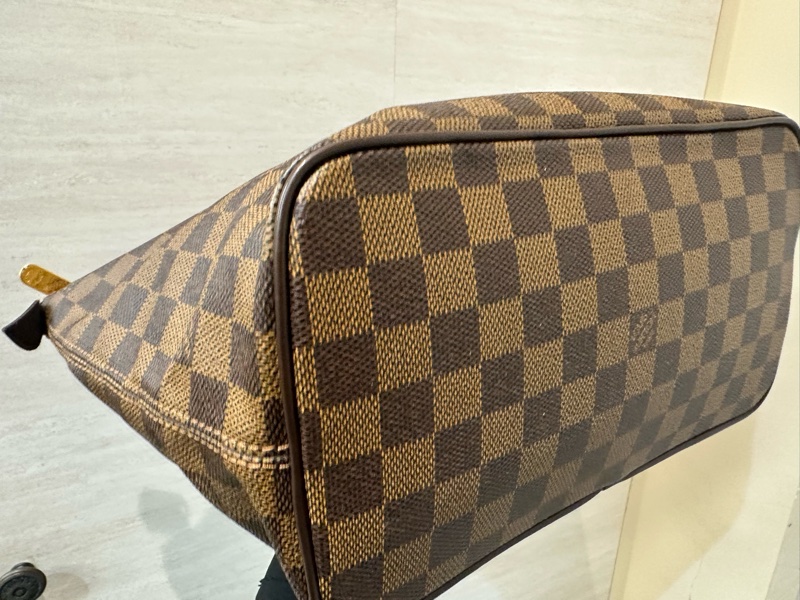 LV 咖格金釦Saleya PM手提包N51183-5