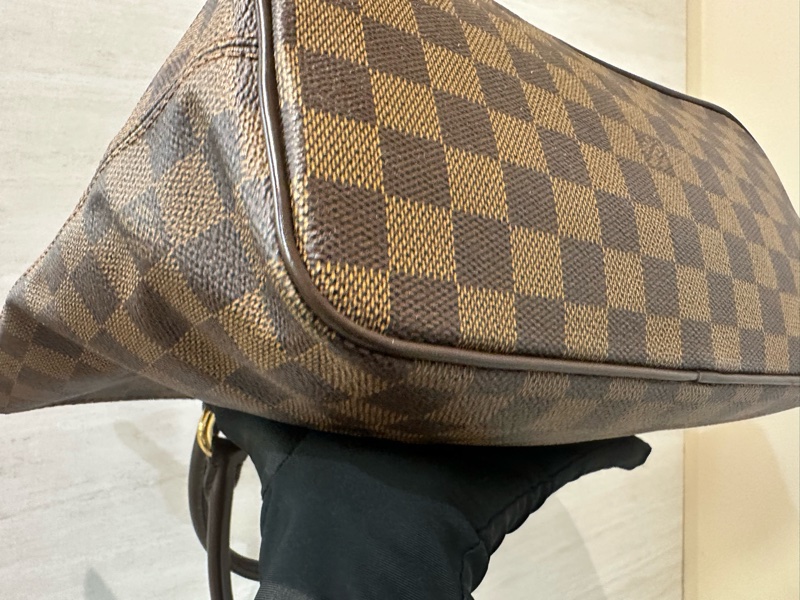 LV 咖格金釦Saleya PM手提包N51183-6