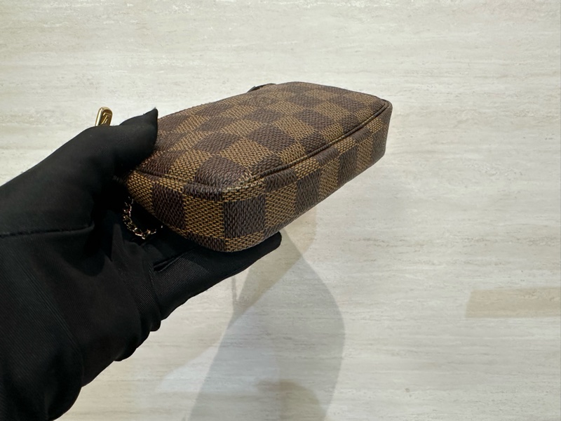 LV 咖格金釦Mini麻將包N58009-3