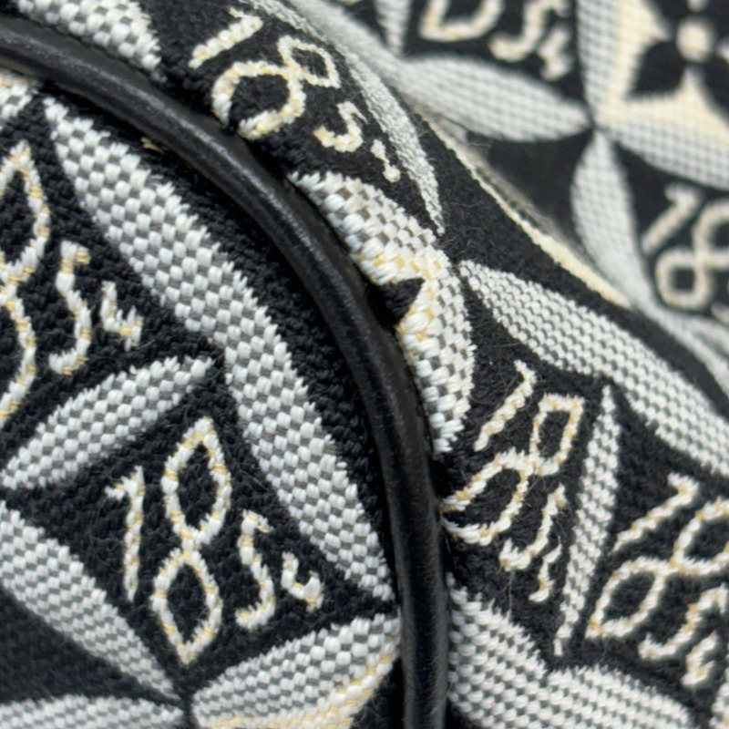 黑色 原花 Jacquard帆布 Neverfull MM 托特包 肩背包【LOUIS VUITTON LV 路易威登】 M57230-14