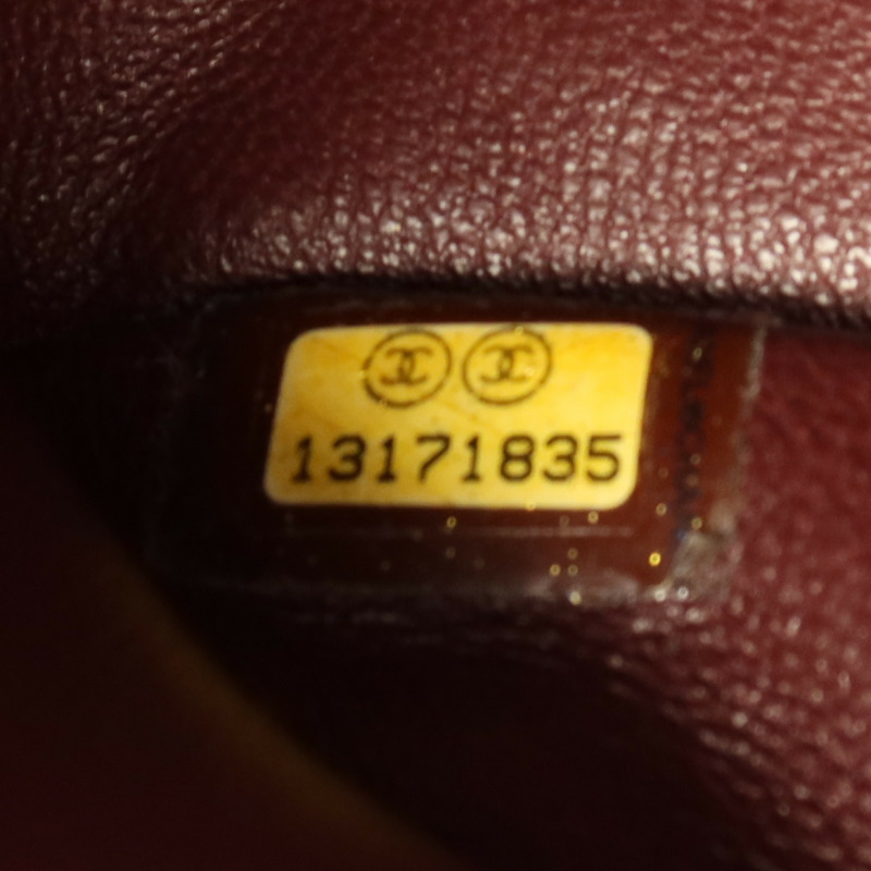 CHANEL 牛皮皮革2.55銀扣鏈帶肩背袋-6