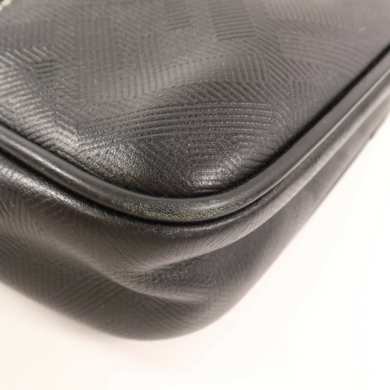 FENDI 皮革Camera Bag銀扣肩背袋-11