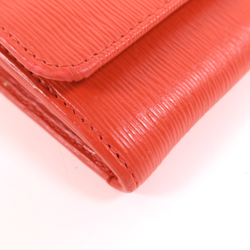 PRADA 牛皮皮革Chain Shoulder金扣鏈帶肩背袋-10