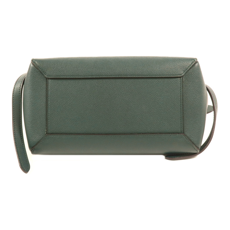 CELINE 牛皮皮革Micro Belt Bag金扣手挽肩背兩用袋-3