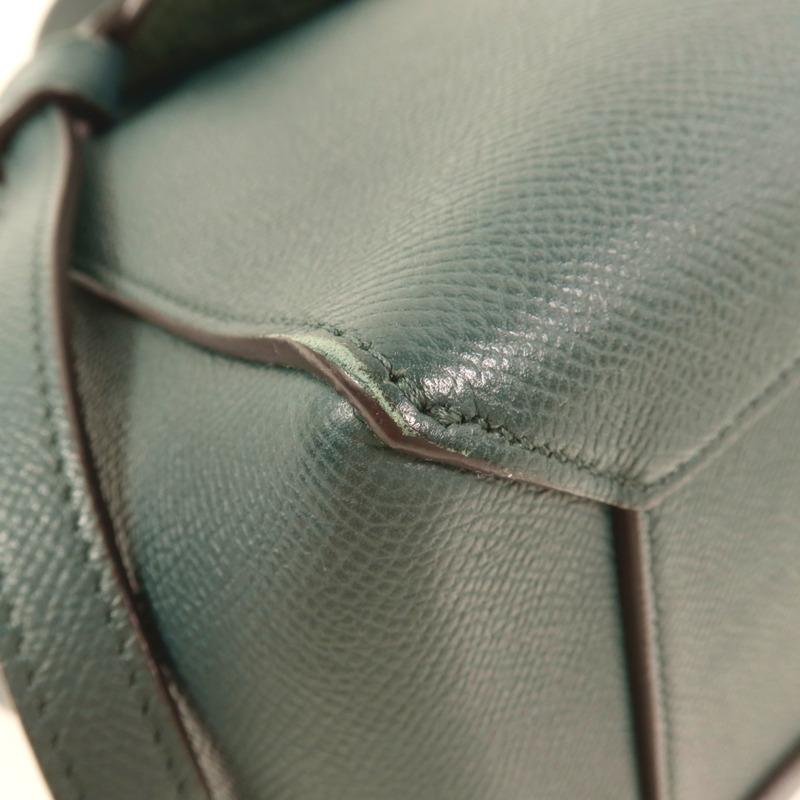 CELINE 牛皮皮革Micro Belt Bag金扣手挽肩背兩用袋-10