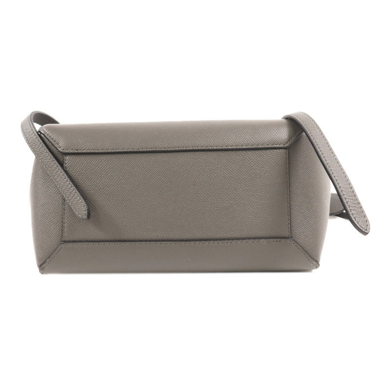 CELINE 牛皮皮革Nano Belt Bag金扣手挽肩背兩用袋-3