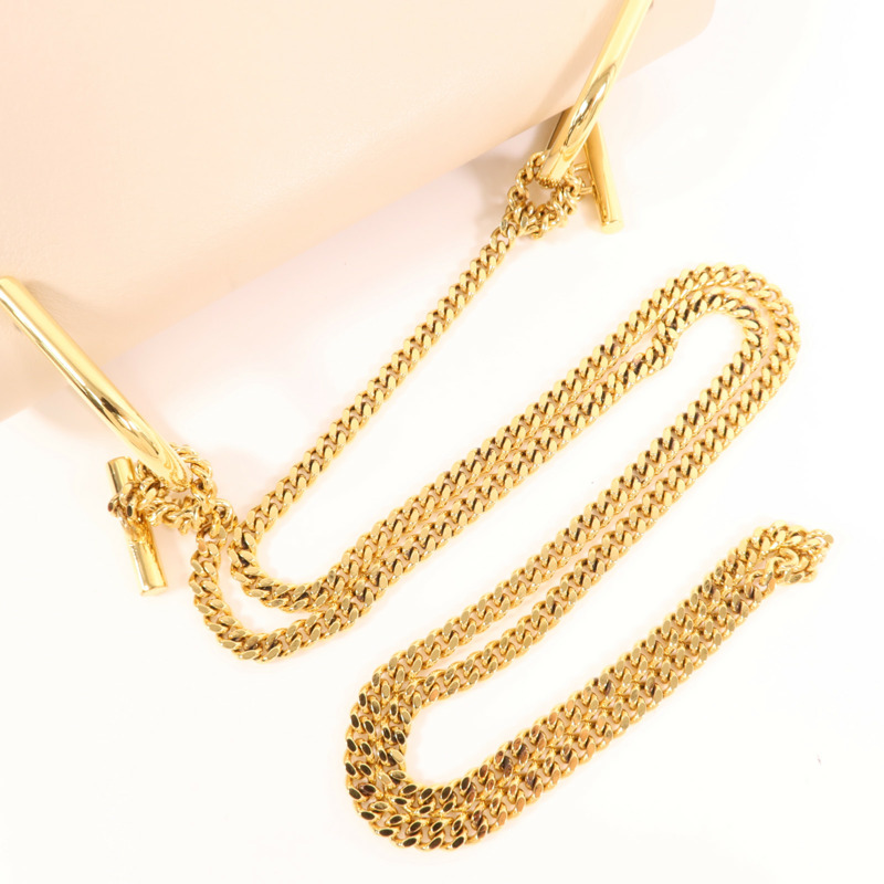 Chloe 牛皮皮革Drew Bag金扣鏈帶肩背袋-7