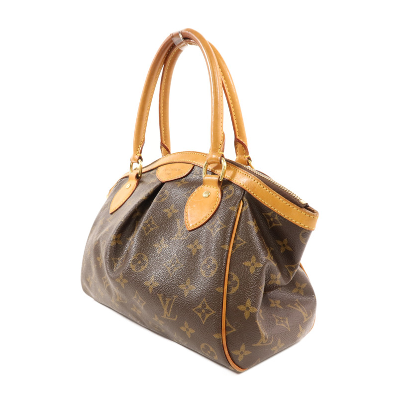 LOUIS VUITTON Monogram Tivoli PM金扣手挽袋-2