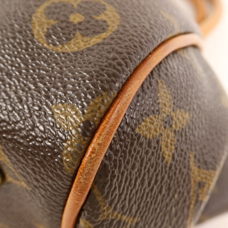 LOUIS VUITTON Monogram Tivoli PM金扣手挽袋-8