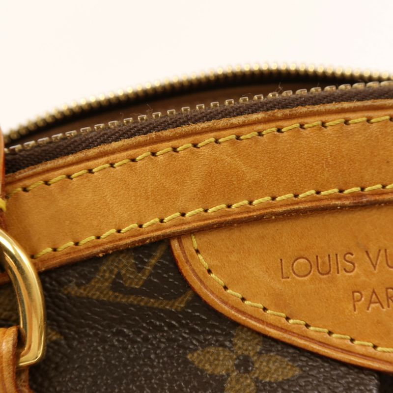 LOUIS VUITTON Monogram Tivoli PM金扣手挽袋-12