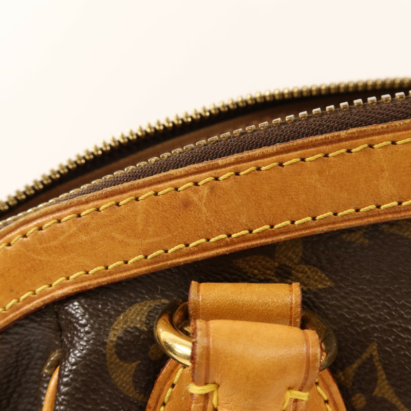 LOUIS VUITTON Monogram Tivoli PM金扣手挽袋-15
