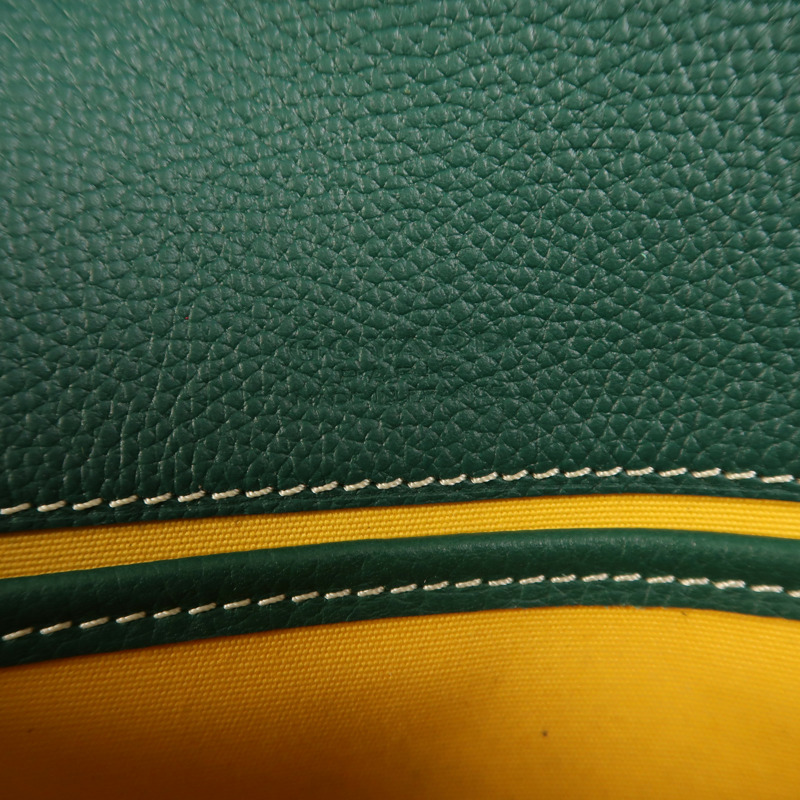 GOYARD 塗層帆布Belvedere PM銀扣肩背袋-5