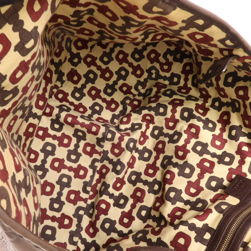 GUCCI 牛皮皮革Pelham金扣肩背袋-4