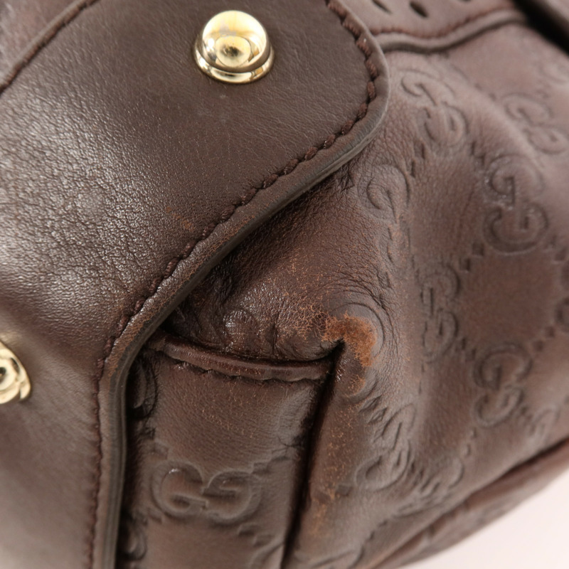 GUCCI 牛皮皮革Pelham金扣肩背袋-11