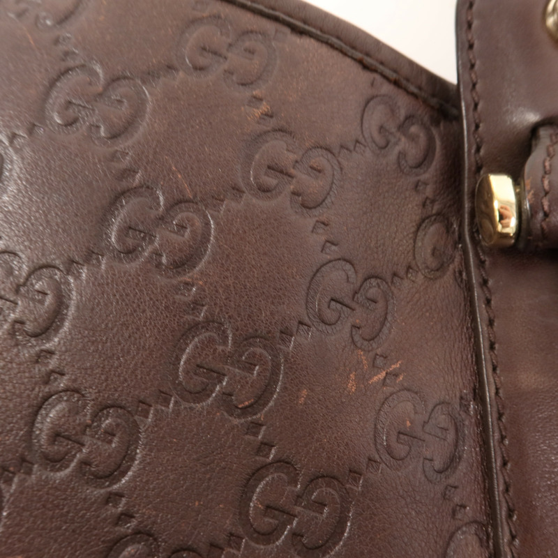 GUCCI 牛皮皮革Pelham金扣肩背袋-16