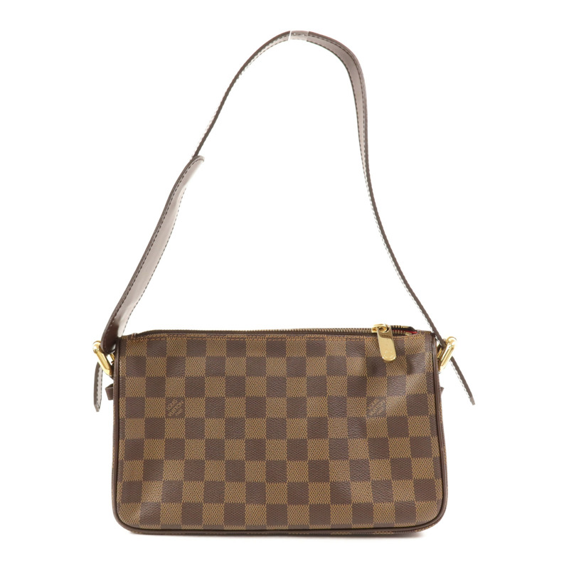 LOUIS VUITTON Damier Ravello GM金扣肩背袋-1