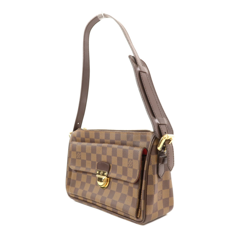 LOUIS VUITTON Damier Ravello GM金扣肩背袋-2