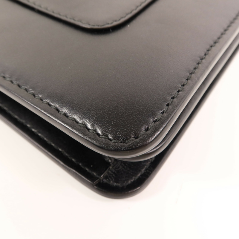 BVLGARI 牛皮皮革Serpenti Forever金扣鏈帶肩背袋-8