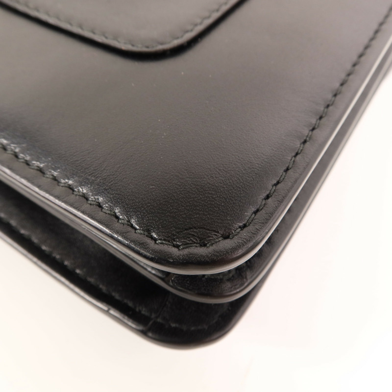 BVLGARI 牛皮皮革Serpenti Forever金扣鏈帶肩背袋-10