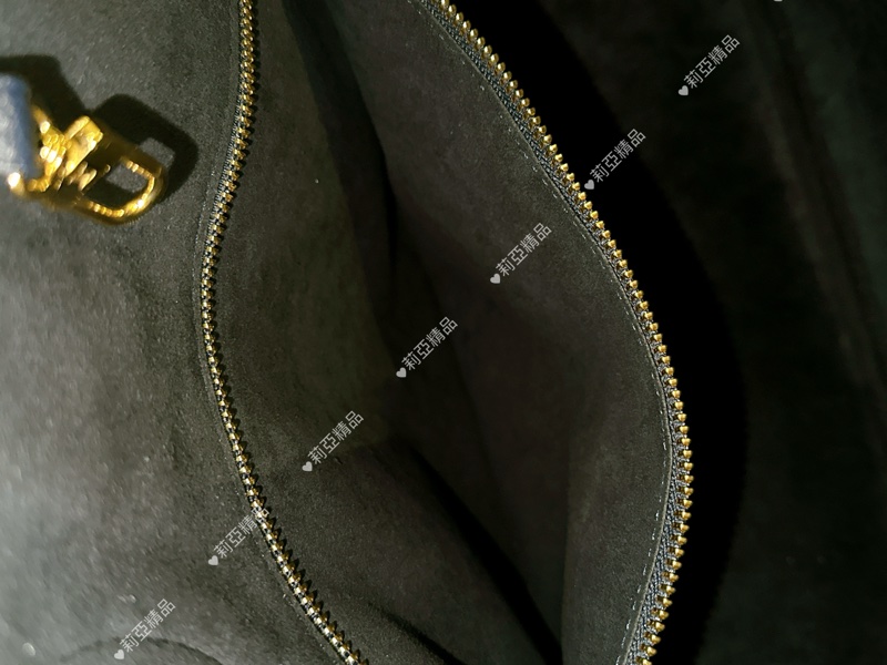 莉亞精品♡ LV Neverfull MM 深藍色 二手美包-14