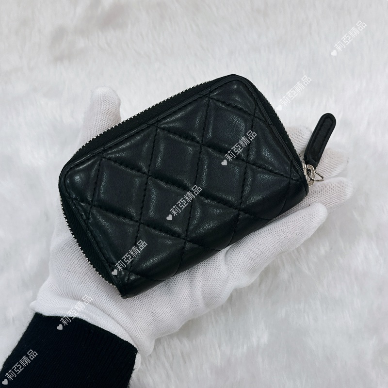 莉亞精品♡ Chanel ㄇ拉零錢包 二手美夾-2