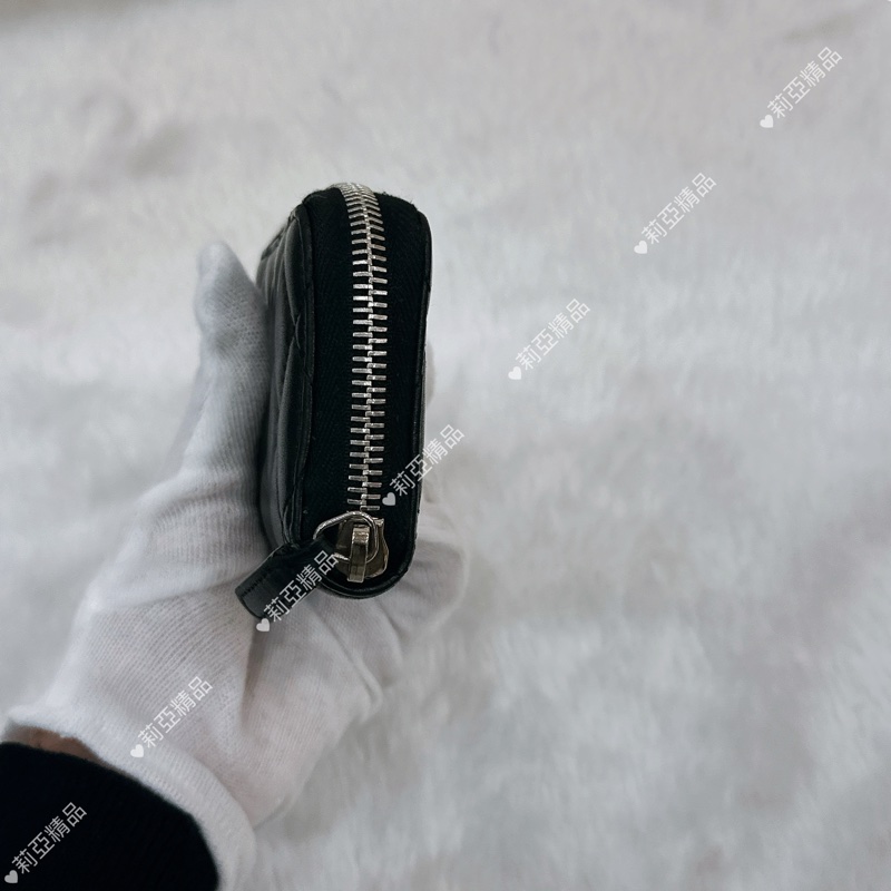 莉亞精品♡ Chanel ㄇ拉零錢包 二手美夾-5