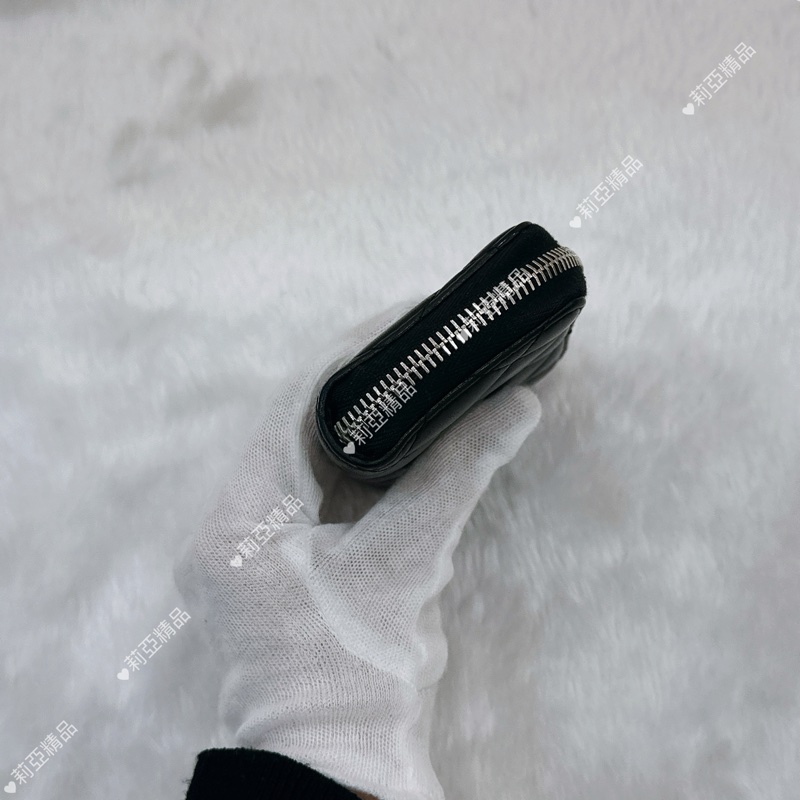 莉亞精品♡ Chanel ㄇ拉零錢包 二手美夾-6
