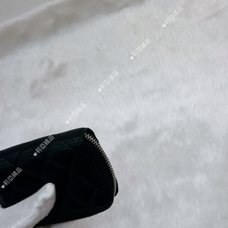 莉亞精品♡ Chanel ㄇ拉零錢包 二手美夾-7