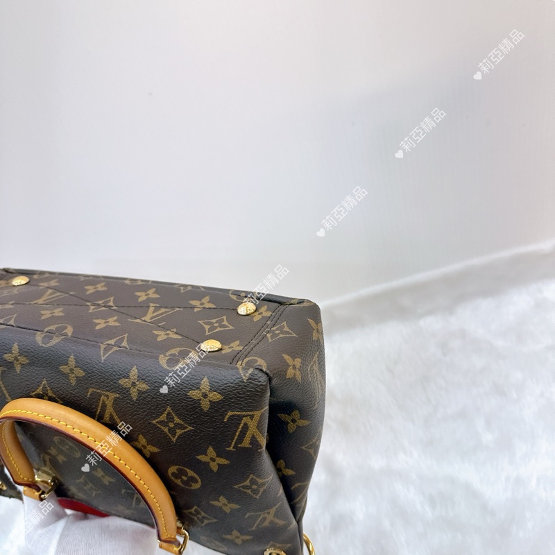 莉亞精品♡ LV Pallas bb 二手美包-12