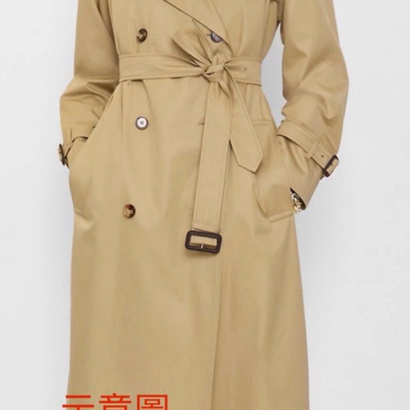 平台最低價極品甜價✨Burberry 兩穿2way經典風衣內搭可拆格紋羊毛背心-0