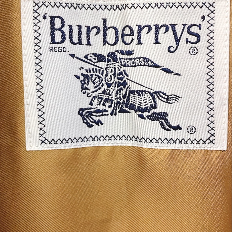 平台最低價極品甜價✨Burberry 兩穿2way經典風衣內搭可拆格紋羊毛背心-9