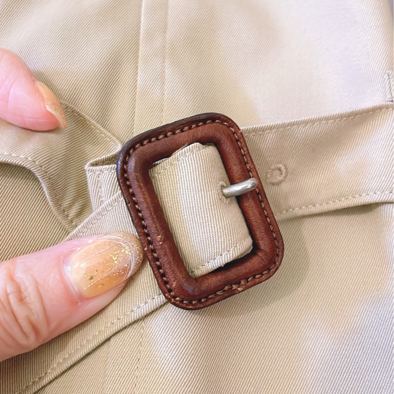 平台最低價極品甜價✨Burberry 兩穿2way經典風衣內搭可拆格紋羊毛背心-23