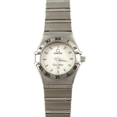 歐米茄星座系列迷你1562.30不鏽鋼石英錶