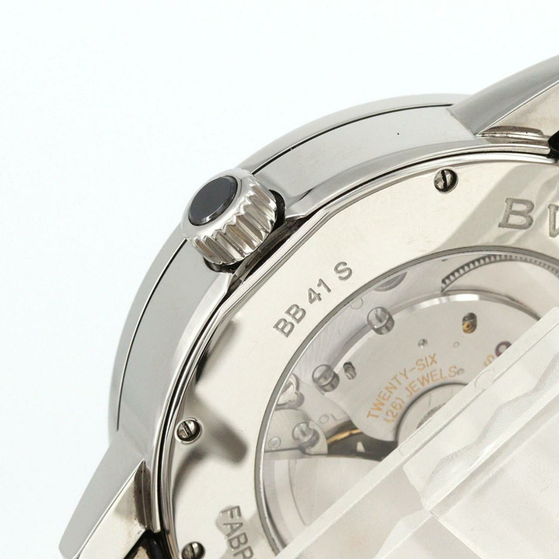 寶格麗 BB41S BB41BSLD SS 自動腕錶-3