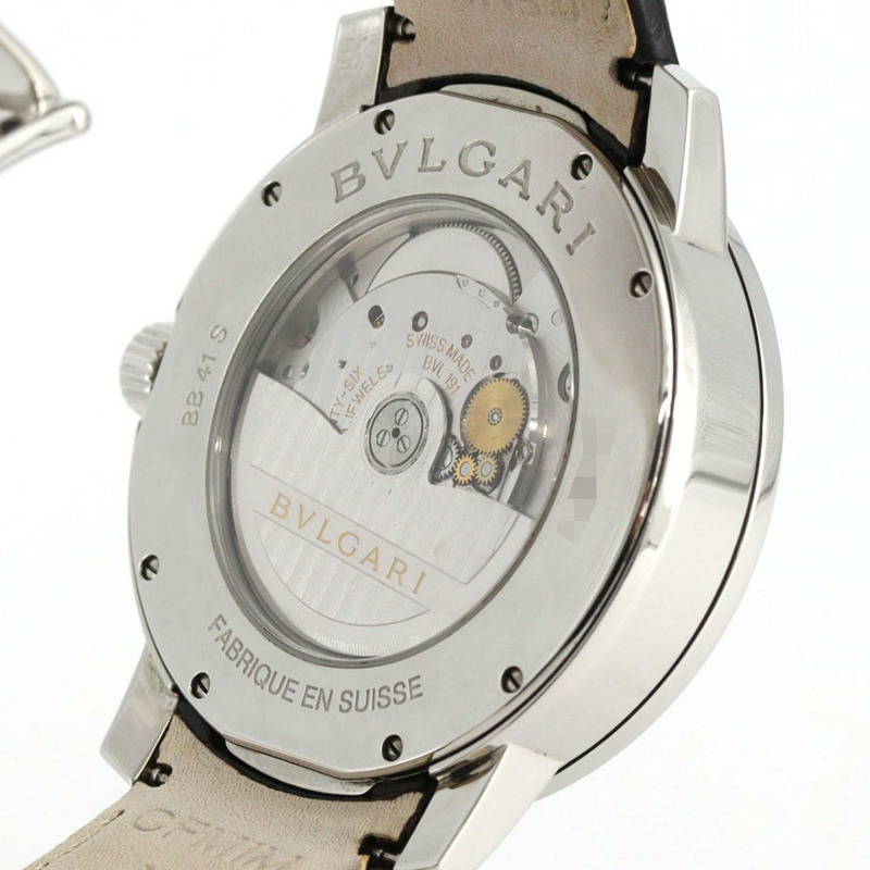 寶格麗 BB41S BB41BSLD SS 自動腕錶-6