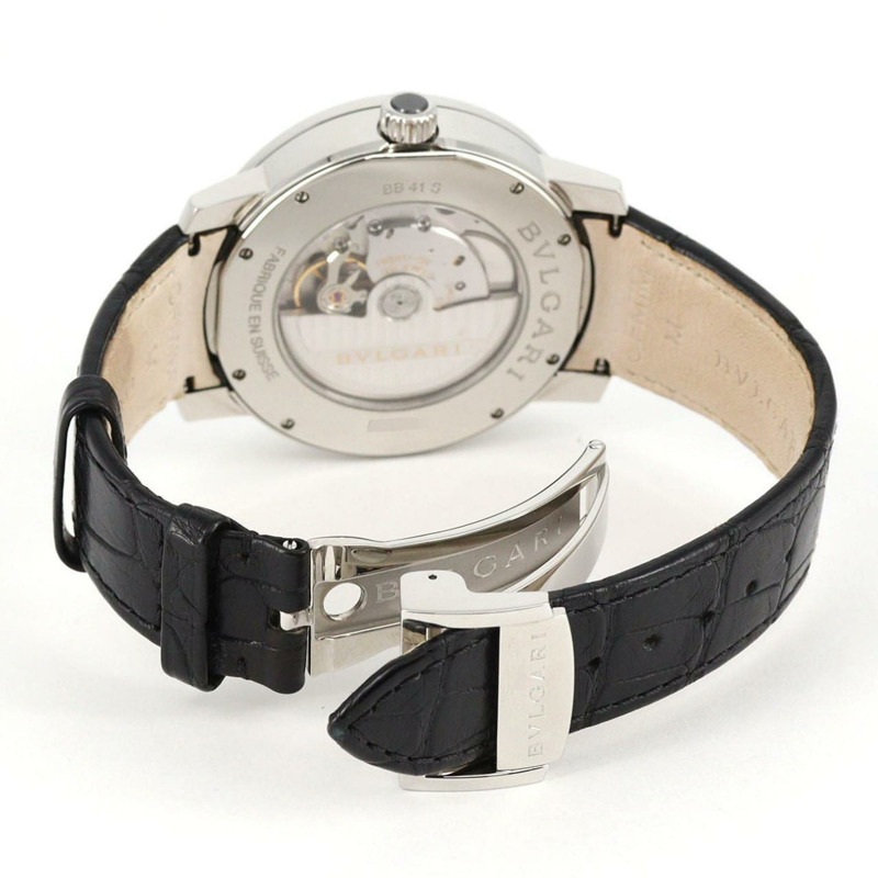 寶格麗 BB41S BB41BSLD SS 自動腕錶-7