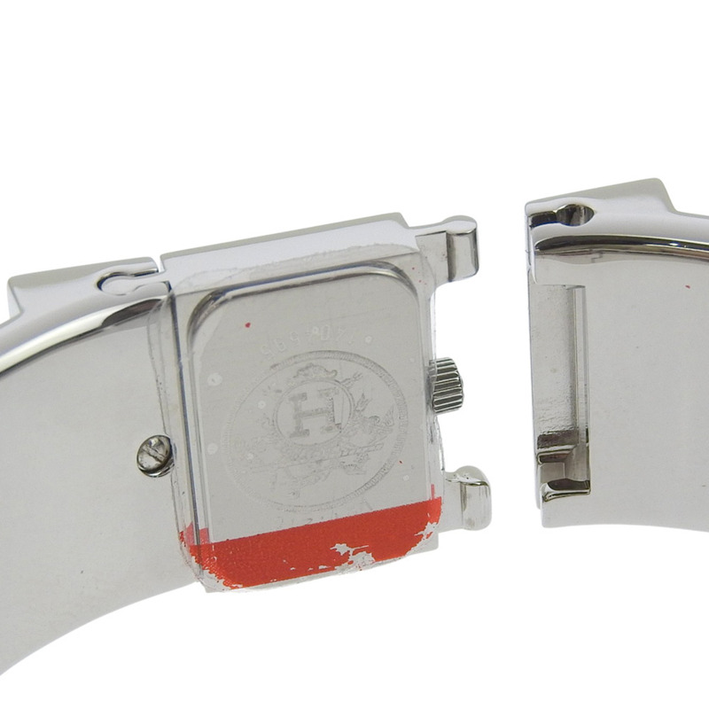 愛馬仕 Location 系列腕錶 L01.210，不鏽鋼石英指針顯示，白色錶盤，女士款-6