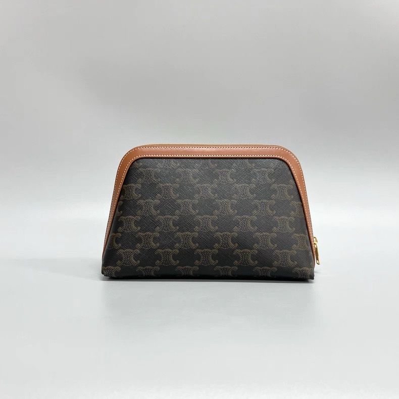 Celine 老花滿Logo 貝殼包-1