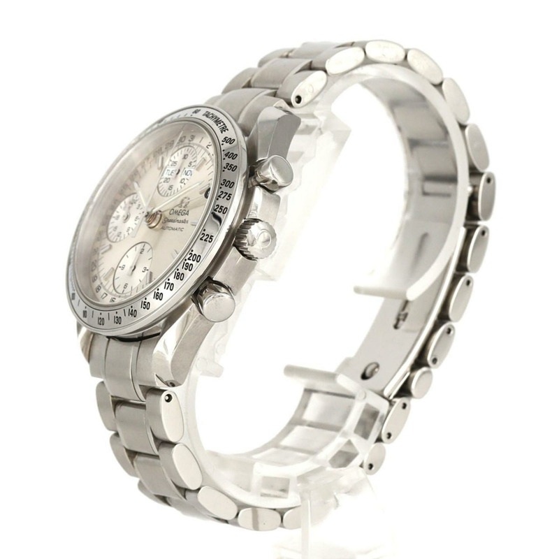 歐米茄超霸系列星期日曆型3523.30不鏽鋼自動腕錶-1