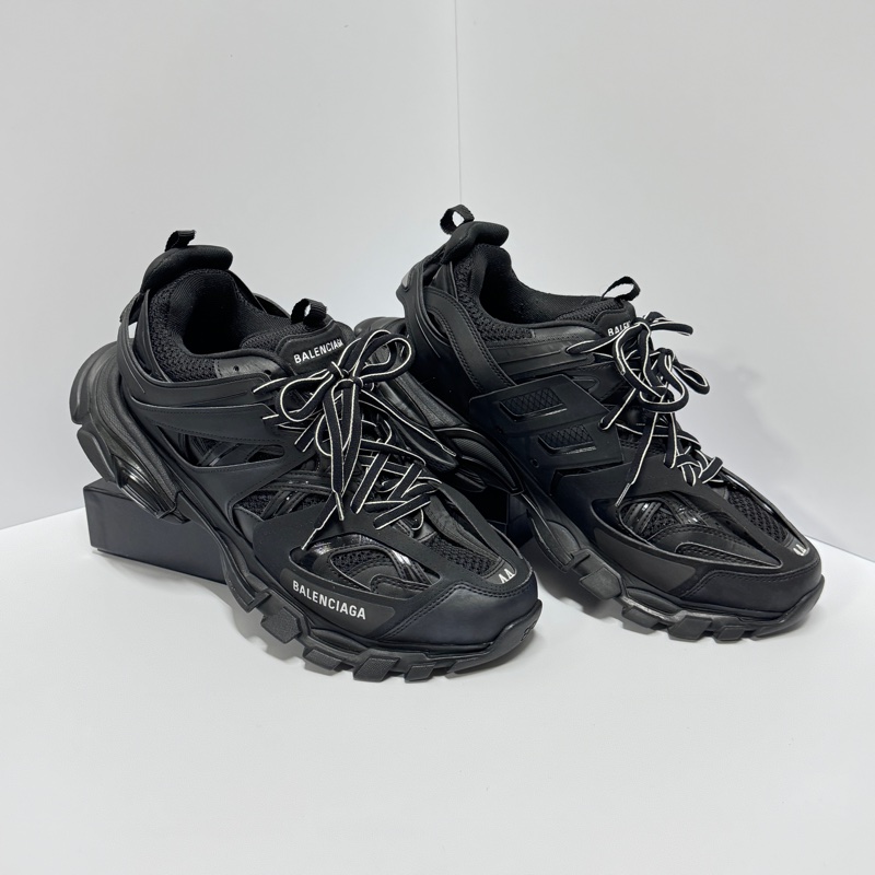 （超新閒置品🎁） Balenciaga 巴黎世家 全黑Track 專櫃40800！-3