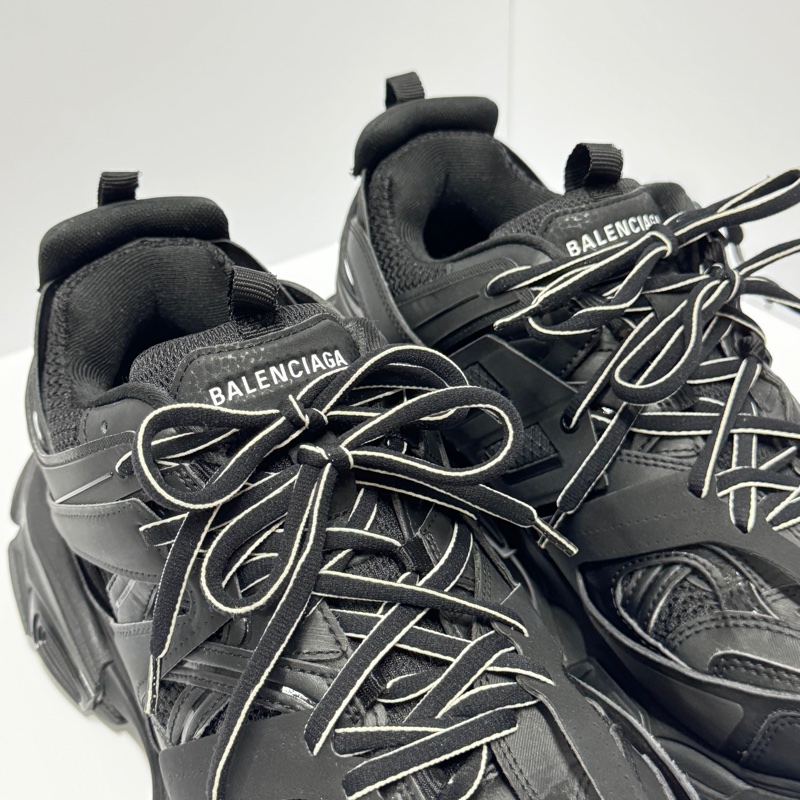 （超新閒置品🎁） Balenciaga 巴黎世家 全黑Track 專櫃40800！-7