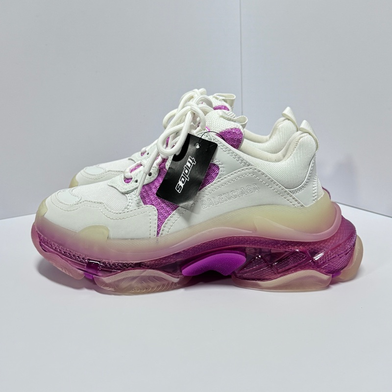 (全新|吊牌沒拆🔖) Balenciaga 巴黎世家 Triple S老爹鞋 專櫃36900!-3