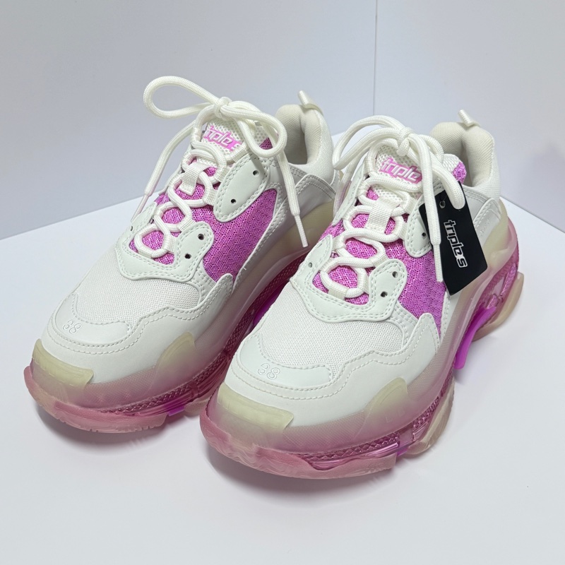 (全新|吊牌沒拆🔖) Balenciaga 巴黎世家 Triple S老爹鞋 專櫃36900!-7