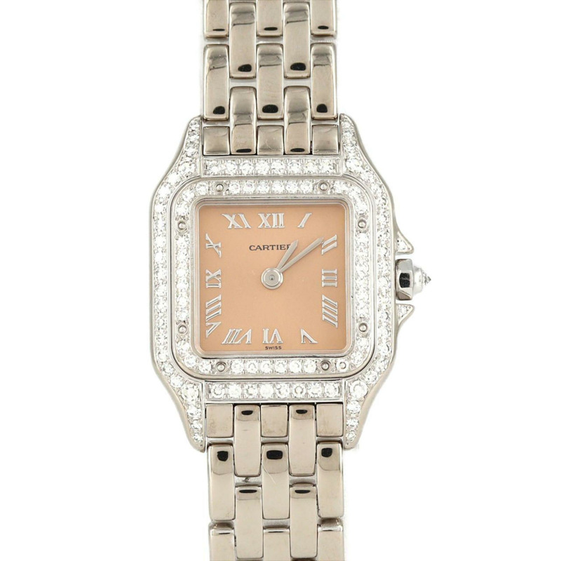 卡地亞 Panthère SM WG 2D WF3245F3 石英錶-0