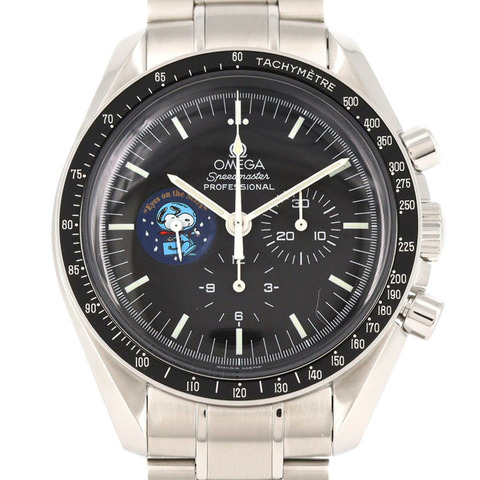 歐米茄超霸系列專業史努比獎限量版3578.51不鏽鋼手動上鍊腕錶