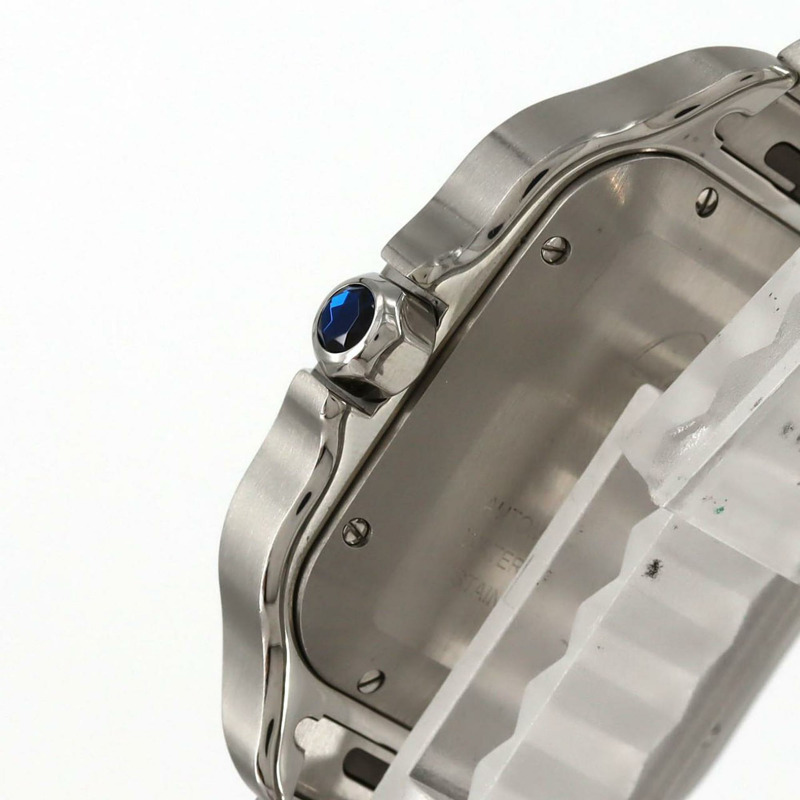 卡地亞 Santos de LM WSSA0064 不鏽鋼自動腕錶-3